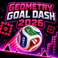 Play Geometry Goal Dash 2026 now!