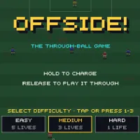 Play OFFSIDE! the through-ball game now!