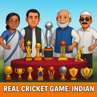 Play Real Cricket Game: Indian Battle now!